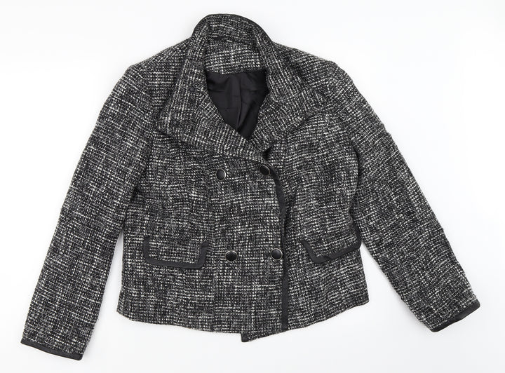 Isle Womens Black   Jacket Coat Size 12