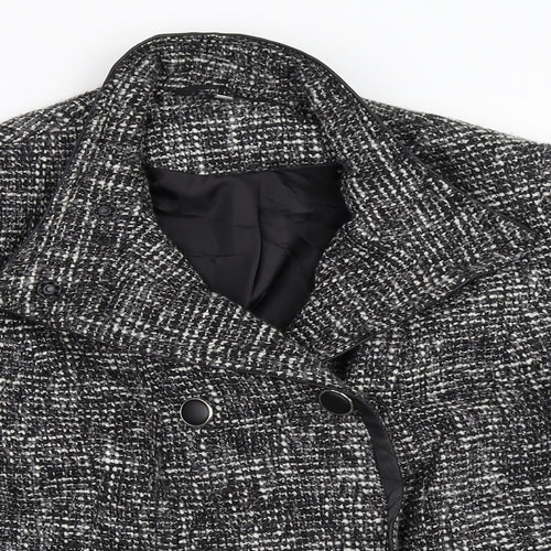 Isle Womens Black   Jacket Coat Size 12