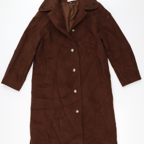 Eastex Womens Brown   Overcoat Coat Size 12