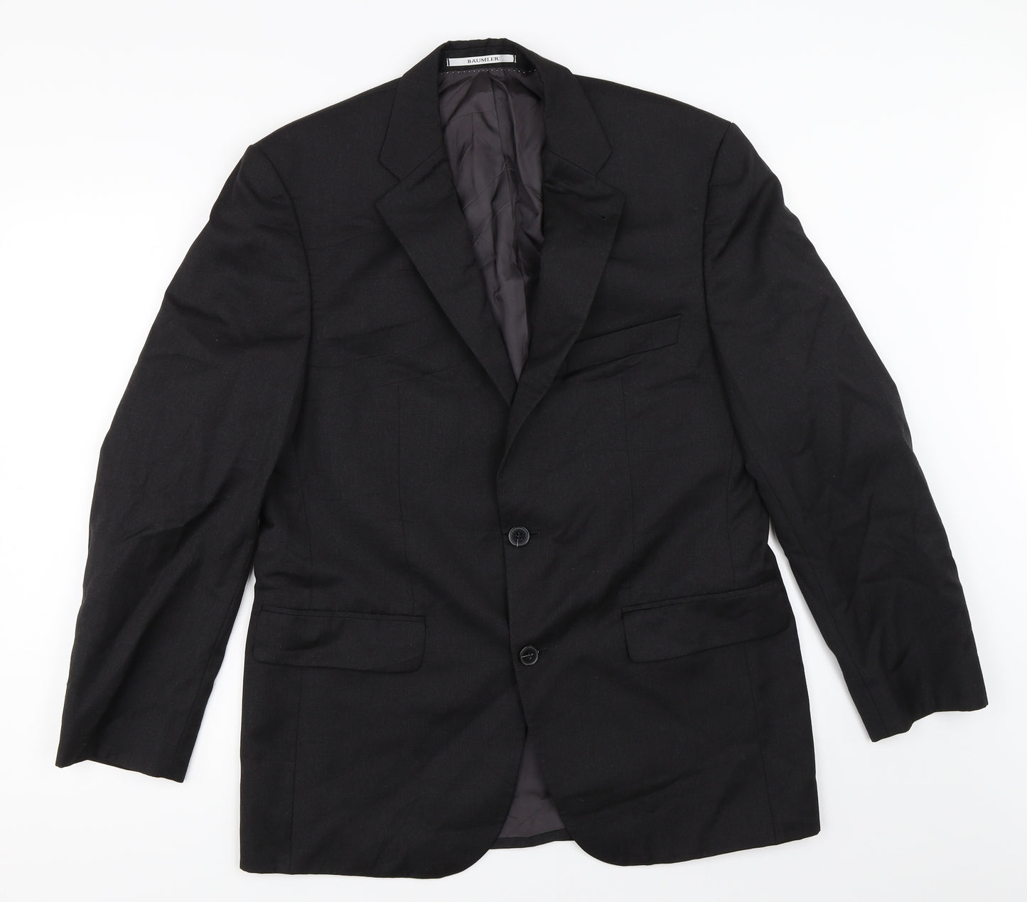 Baulmer Mens Black   Jacket Blazer Size 40