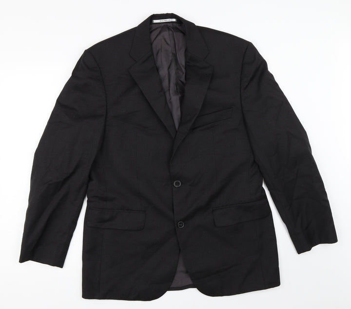 Baulmer Mens Black   Jacket Blazer Size 40