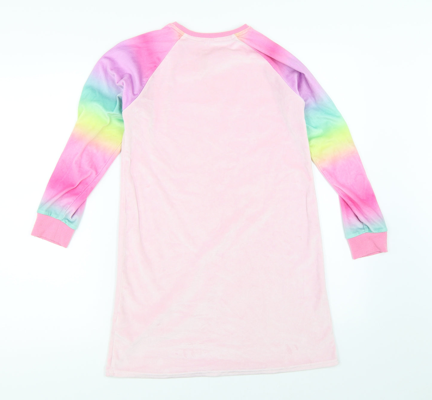 George Girls Pink Solid  Top Dress Size 9-10 Years  - trolls