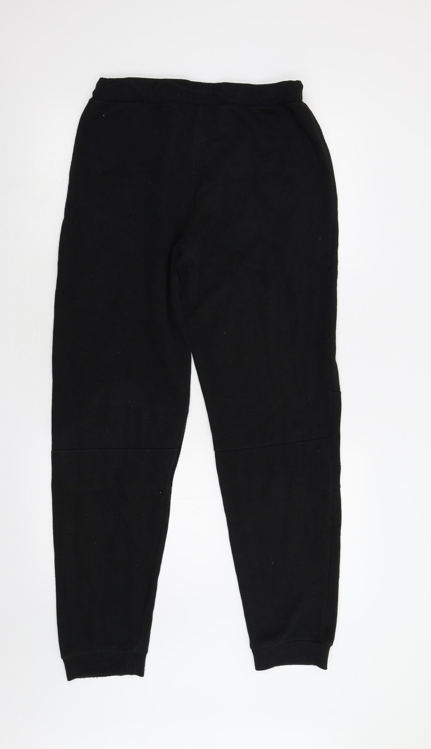 Primark Boys Black  Fleece Sweatpants Trousers Size 14-15 Years