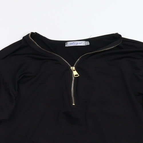 DiCloud Mens Black    T-Shirt Size 4XL