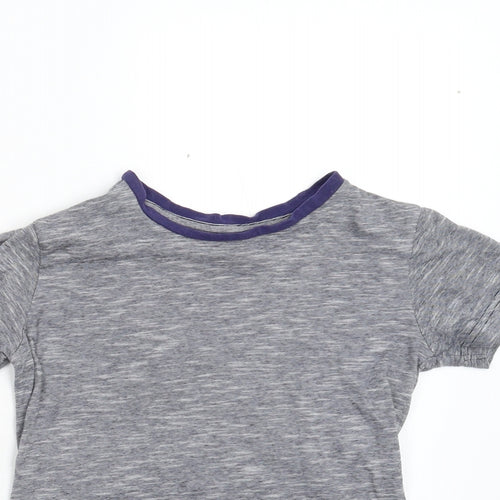 Very Boys Grey   Basic T-Shirt Size 5-6 Years