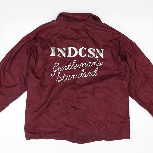 Indcsn Mens Red   Jacket  Size M