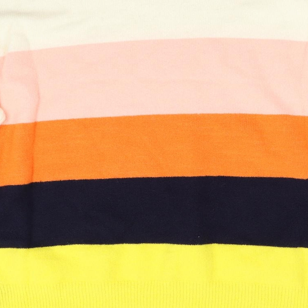 Oasis Womens Multicoloured  Knit Pullover Jumper Size M