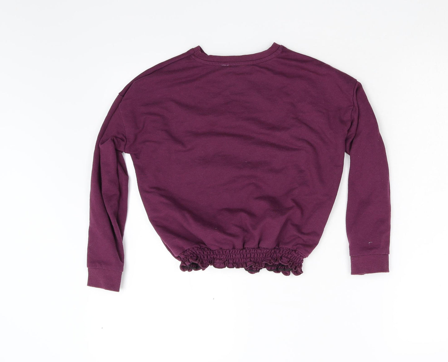 George Girls Purple   Pullover Jumper Size 8-9 Years
