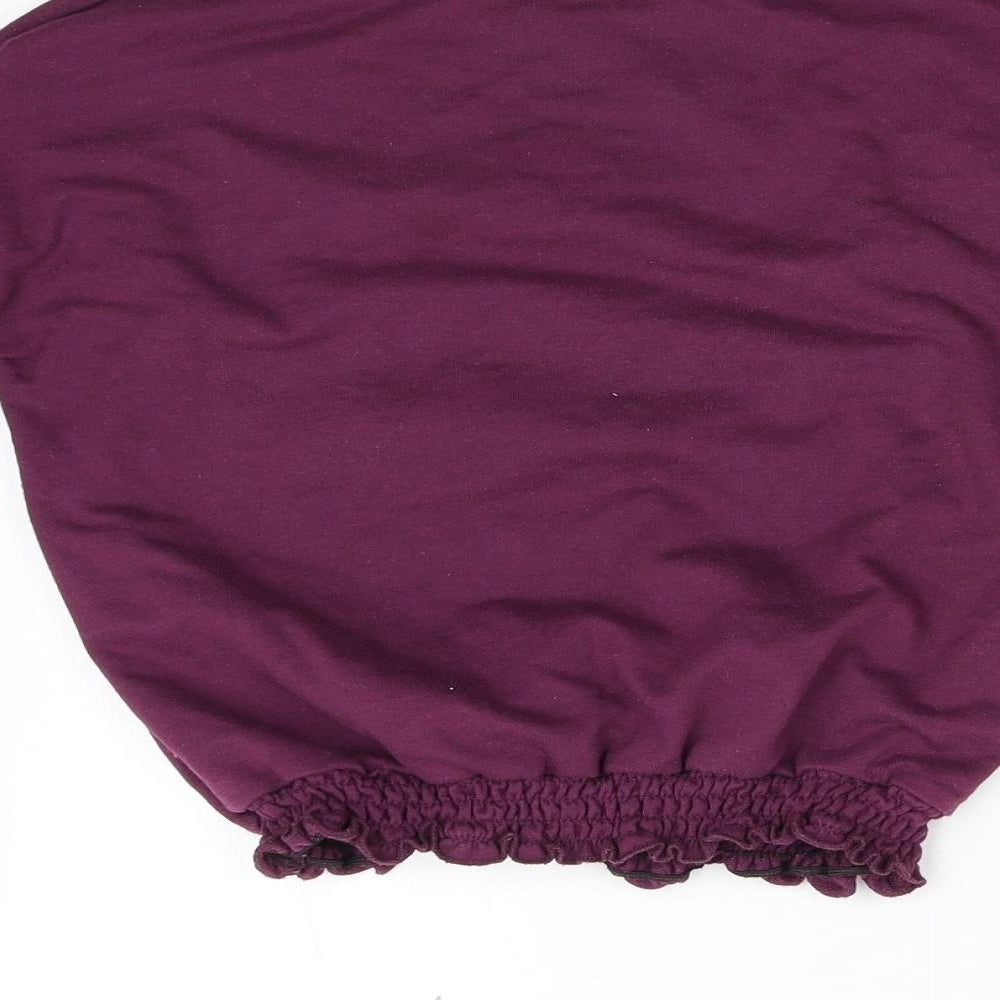 George Girls Purple   Pullover Jumper Size 8-9 Years