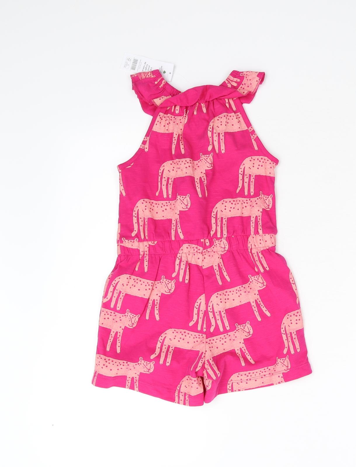 George Girls Pink   Playsuit One-Piece Size 3-4 Years