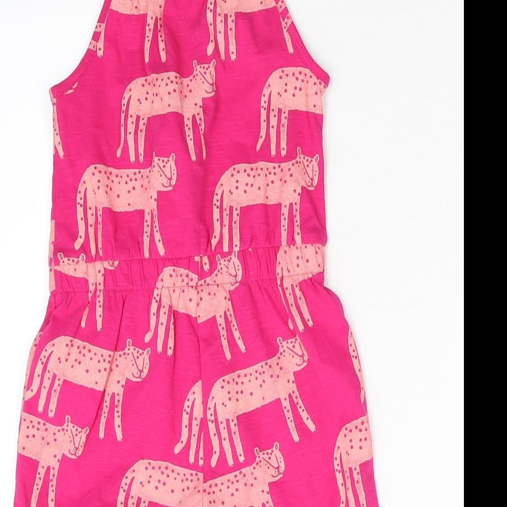 George Girls Pink   Playsuit One-Piece Size 3-4 Years