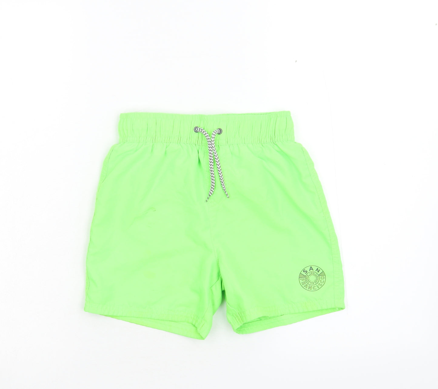 San Francisco Boys Green   Sweat Shorts Size 5 Years
