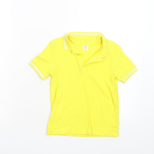 Mini Club Boys Yellow   Basic Polo Size 5-6 Years