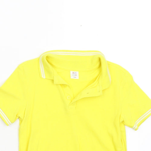 Mini Club Boys Yellow   Basic Polo Size 5-6 Years