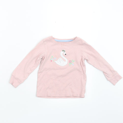 NEXT Girls Pink   Basic T-Shirt Size 2-3 Years