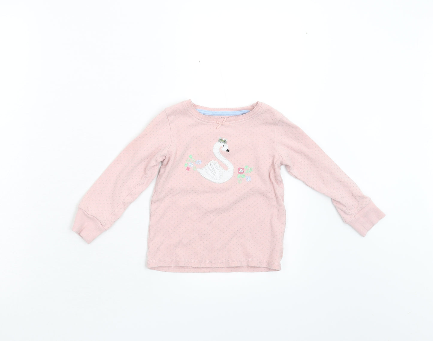 NEXT Girls Pink   Basic T-Shirt Size 2-3 Years