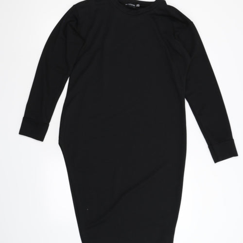Pretty Little Thing Womens Black   Shift  Size 10