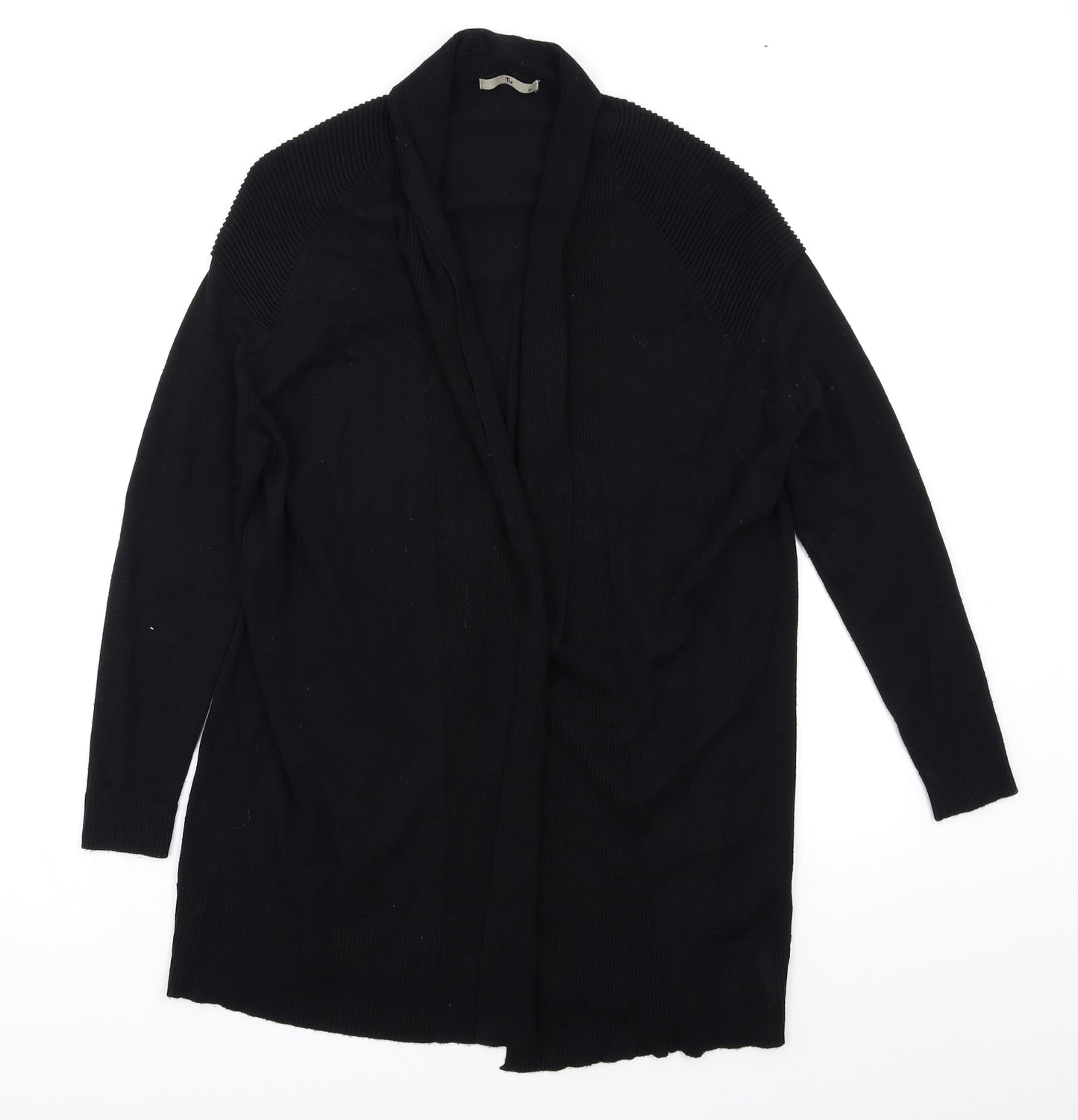 TU Womens Black   Cardigan Jumper Size 10