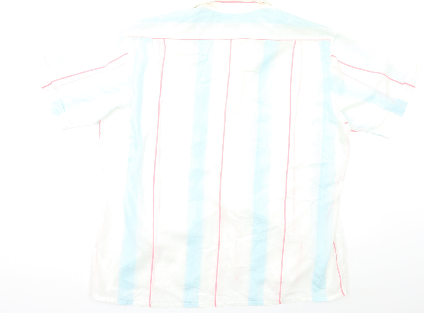 Continental Mens Multicoloured Striped   Button-Up Size L
