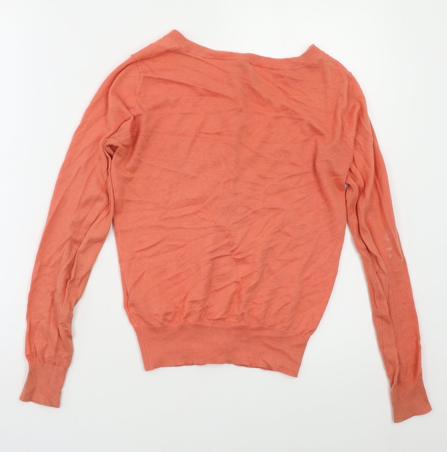 Oasis Womens Orange   Cardigan Jumper Size XS