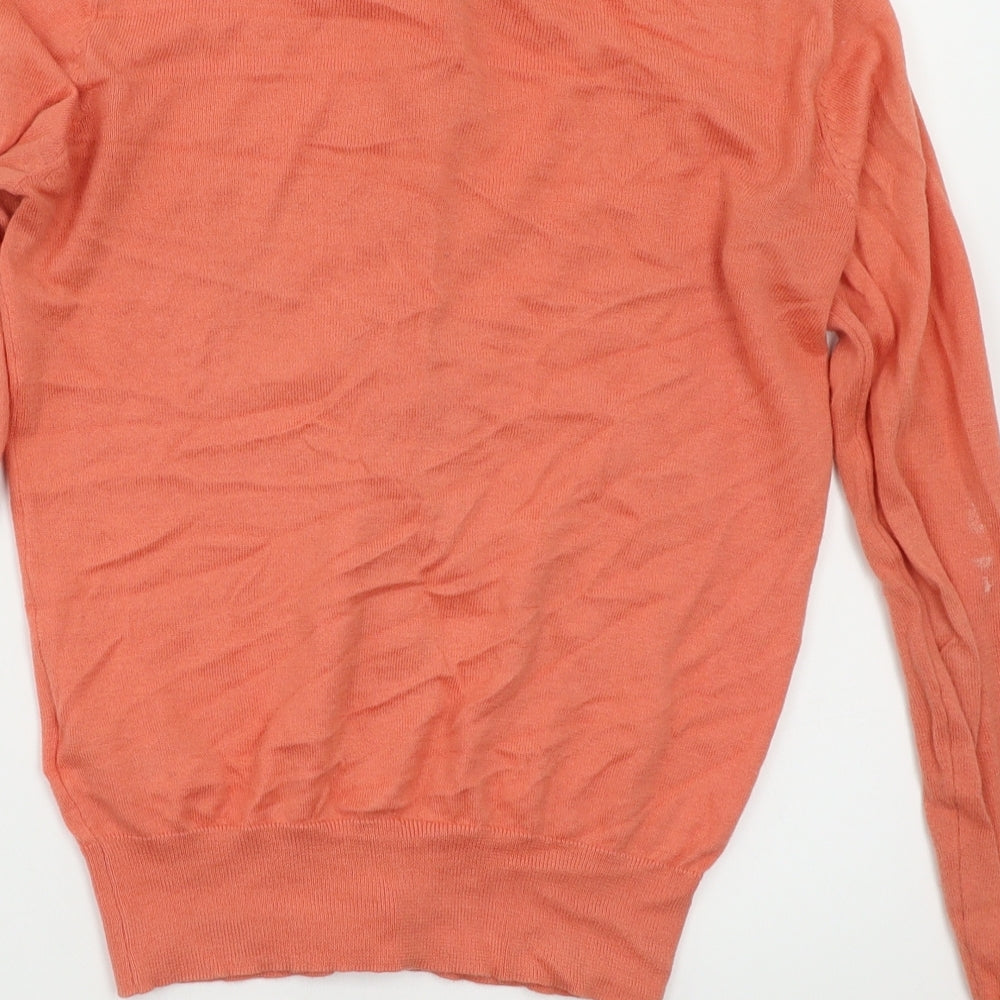 Oasis Womens Orange   Cardigan Jumper Size XS