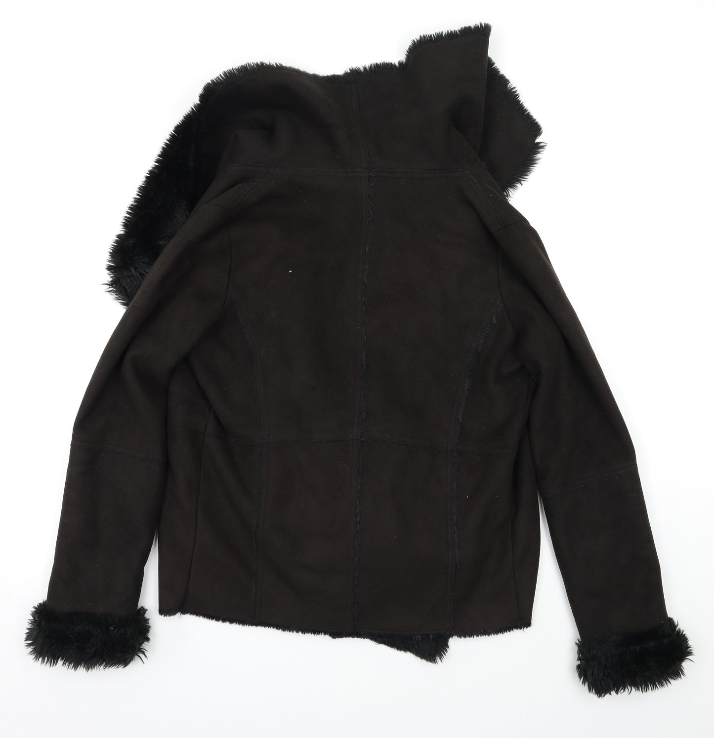 Oasis Womens Black   Gilet Coat Size XS