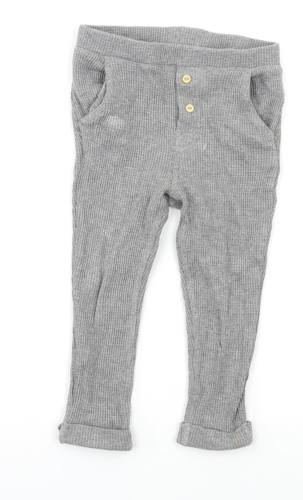 H&M Boys Grey   Jogger Trousers Size 2-3 Years