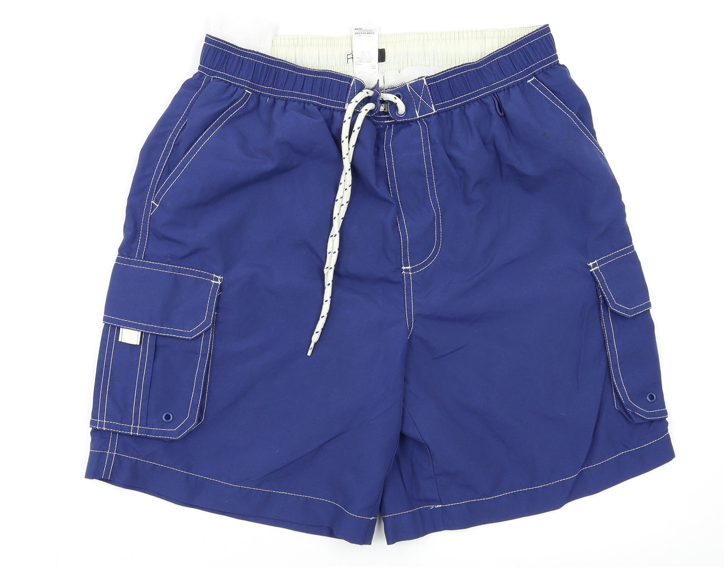 F&F Mens Blue   Bermuda Shorts Size M
