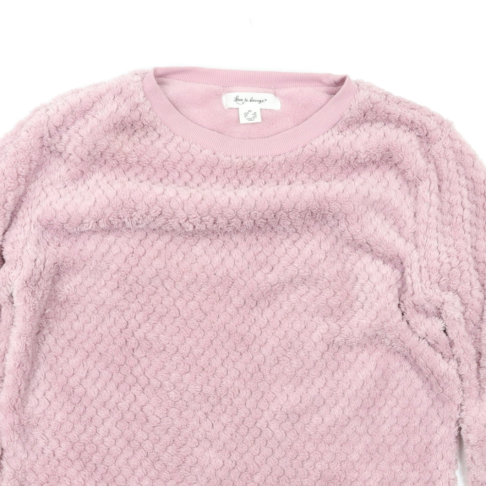 Love To Lounge Womens Pink   Top Pyjama Top Size XS