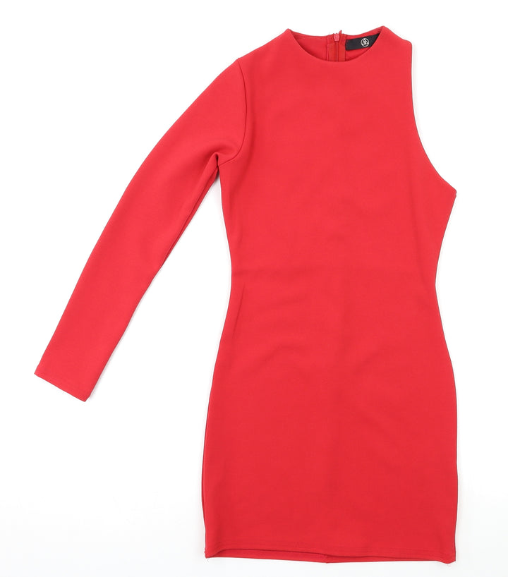 Missguided Womens Red Bodycon Size S