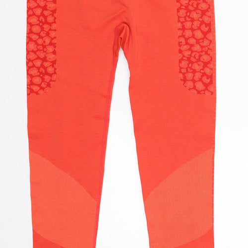 Workout Womens Orange   Jegging Trousers Size S L24.5 in