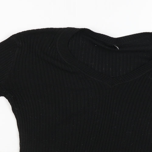 RT Womens Black   Pullover Jumper Size L