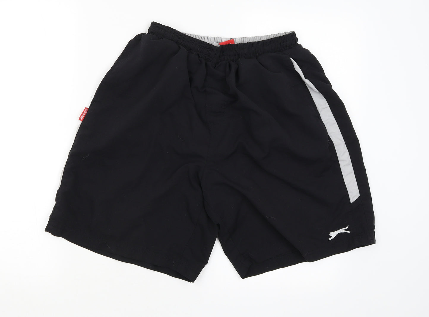 Slazenger Mens Black   Sweat Shorts Size L