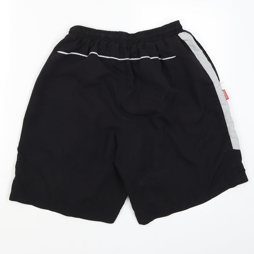 Slazenger Mens Black   Sweat Shorts Size L