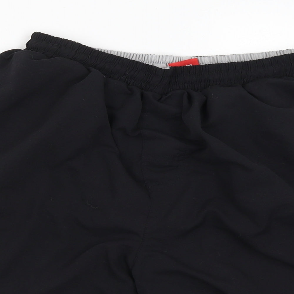 Slazenger Mens Black   Sweat Shorts Size L