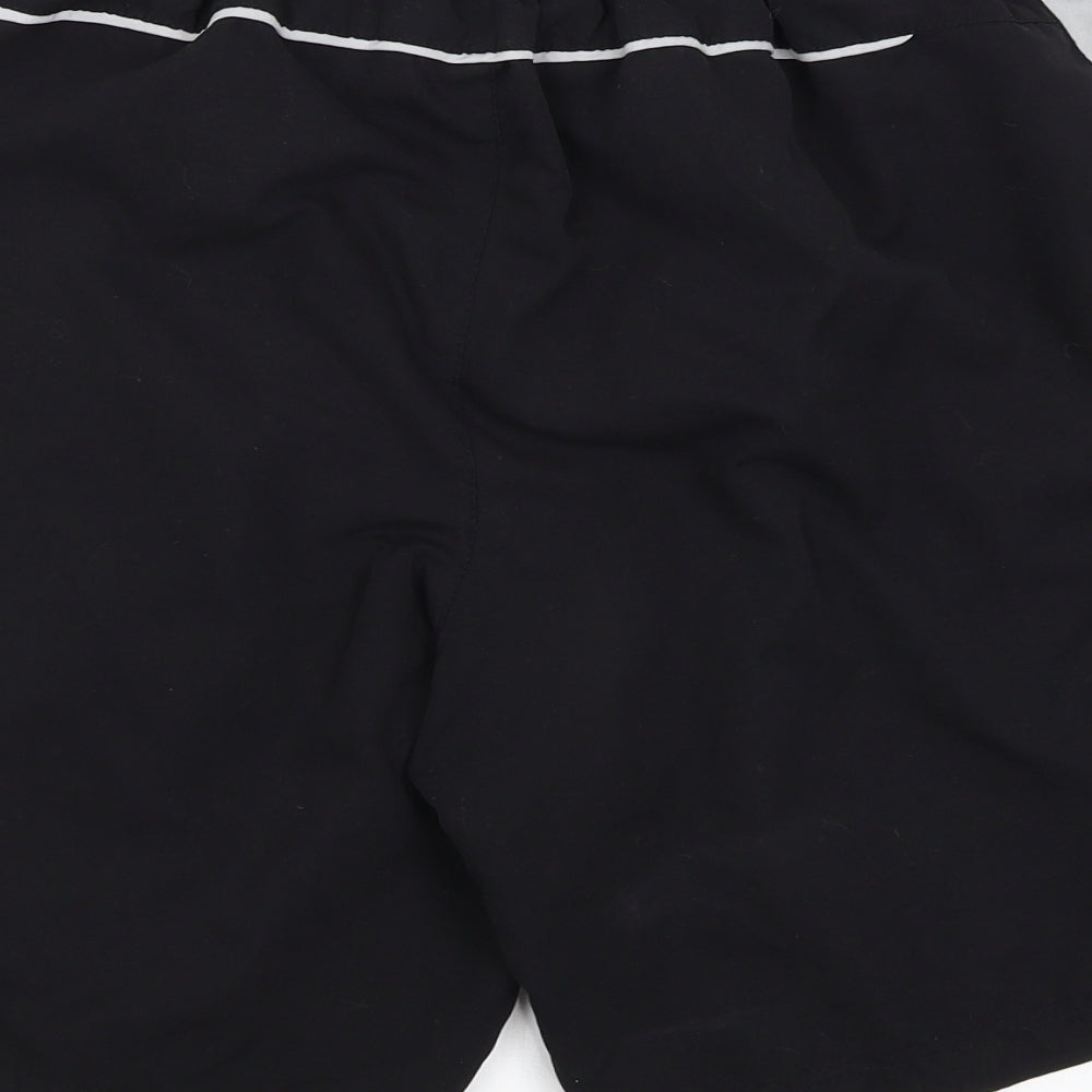 Slazenger Mens Black   Sweat Shorts Size L