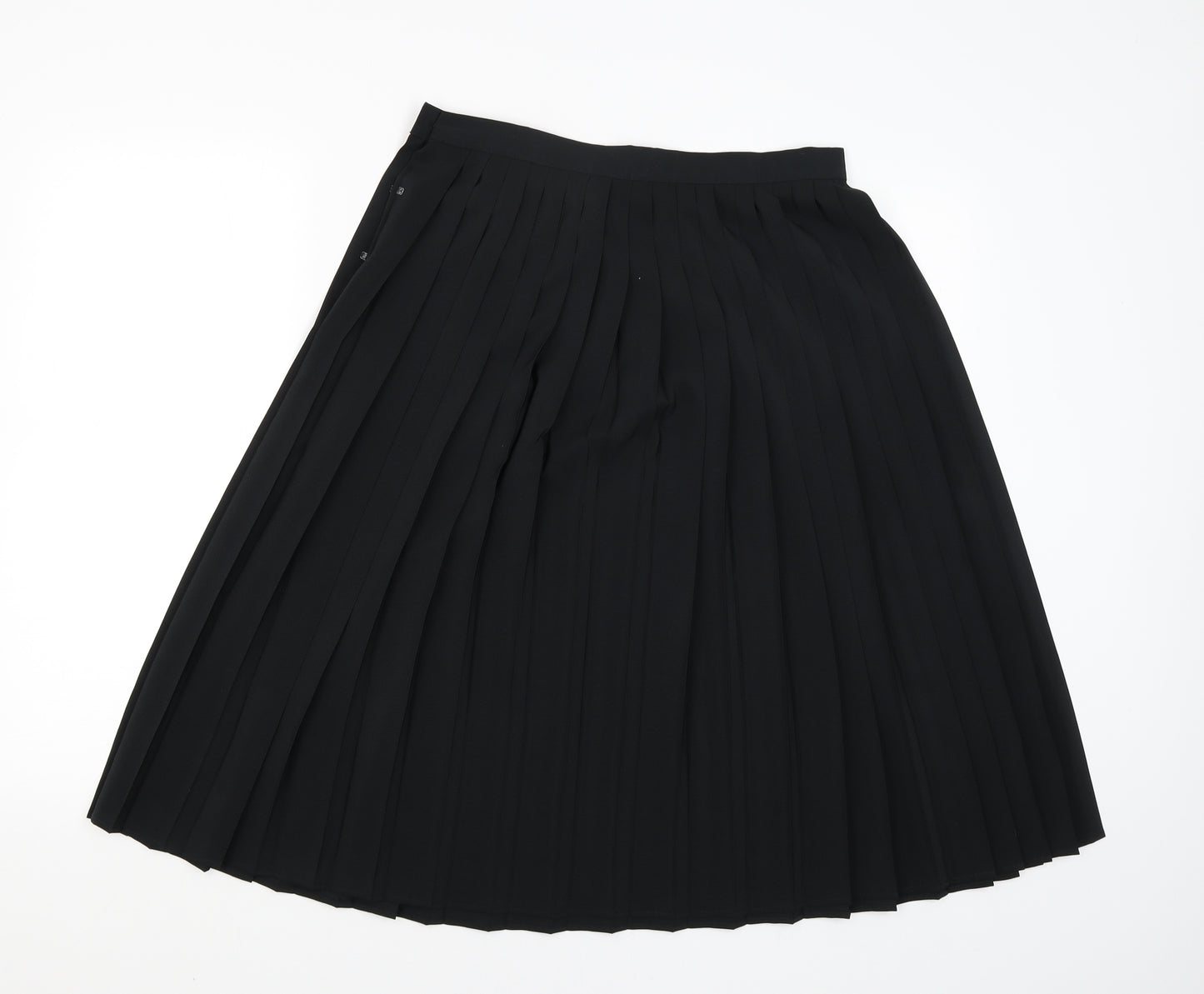 St Michael Womens Black   Flare Skirt Size 14