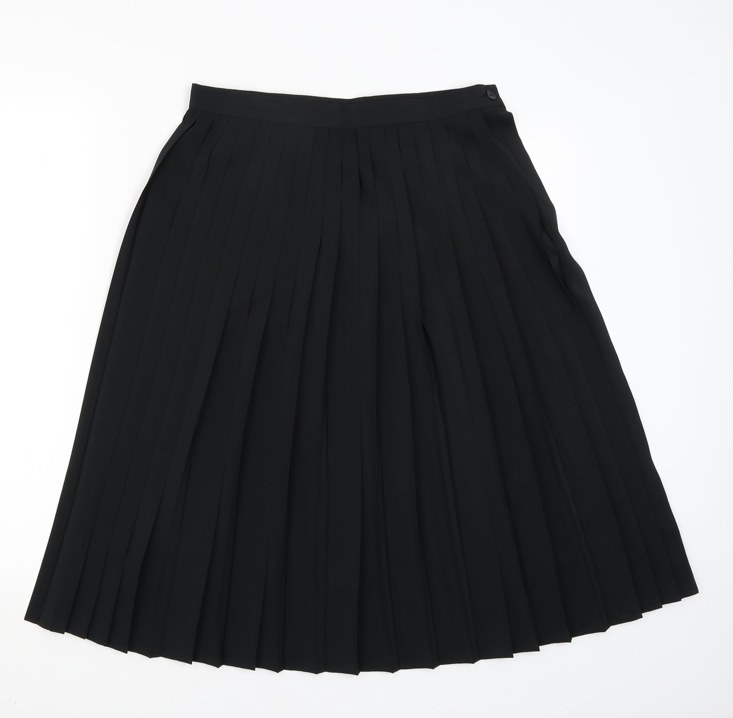 St Michael Womens Black   Flare Skirt Size 14