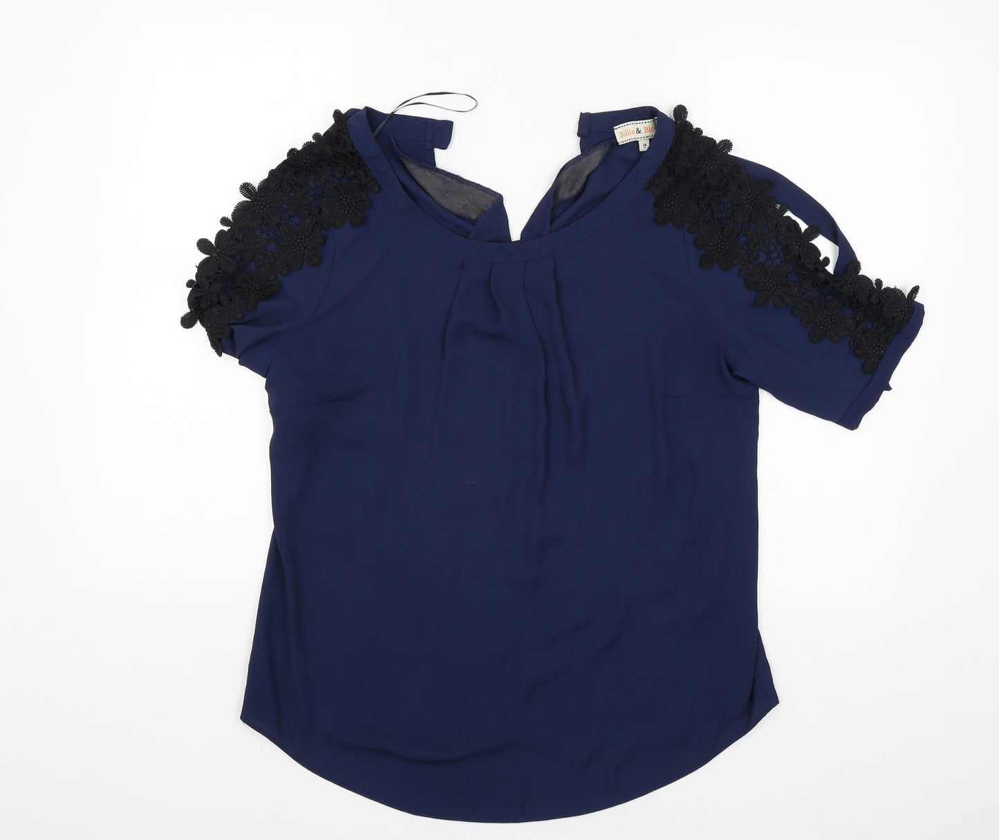 Billie and Blossom Womens Blue   Basic Blouse Size 14