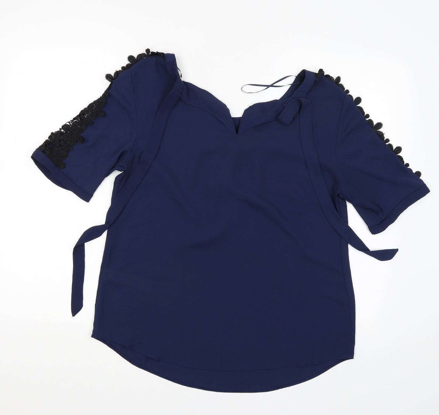 Billie and Blossom Womens Blue   Basic Blouse Size 14