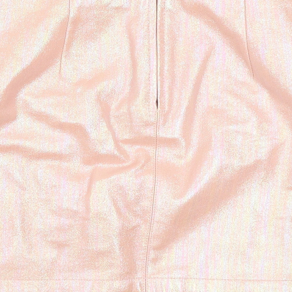 ASOS Womens Pink   Straight & Pencil Skirt Size 8