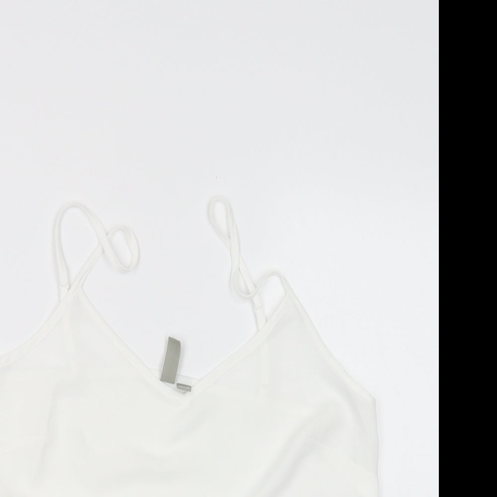 ASOS Womens White   Camisole Blouse Size 10