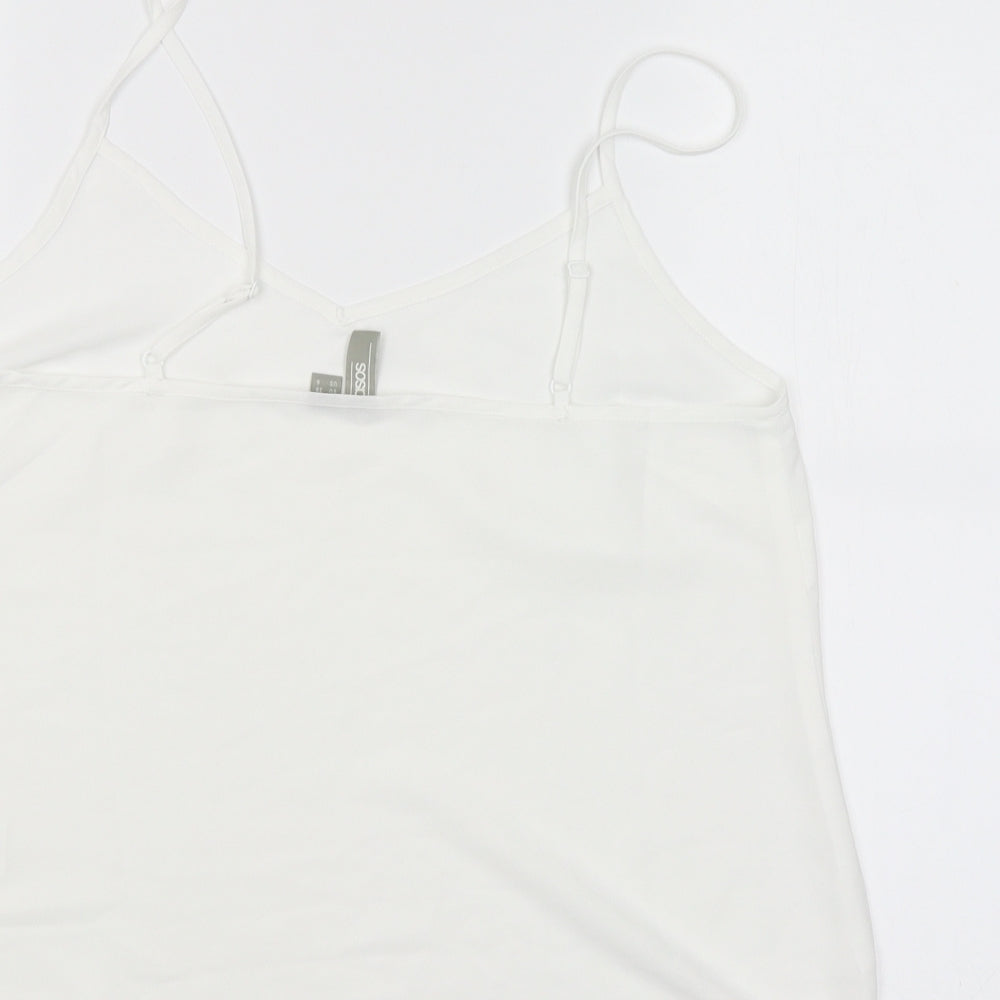 ASOS Womens White   Camisole Blouse Size 10