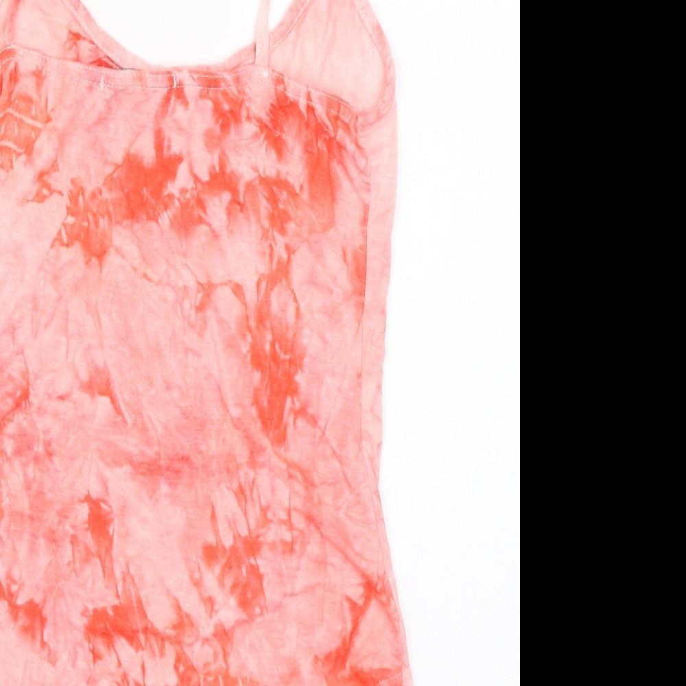 Missguided Womens Pink   Camisole Blouse Size 10