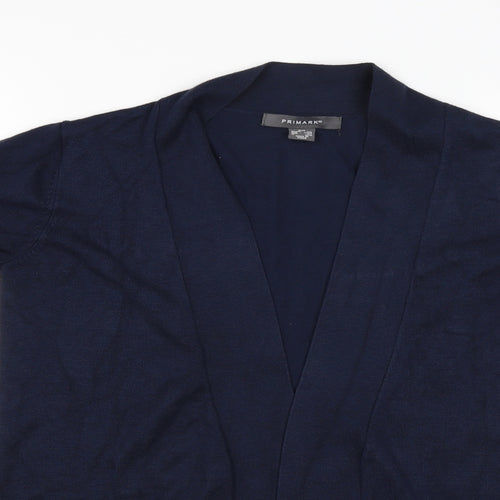 Primark Womens Blue   Cardigan Jumper Size 2XS
