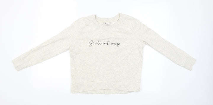TU Womens White   Pullover Jumper Size 6