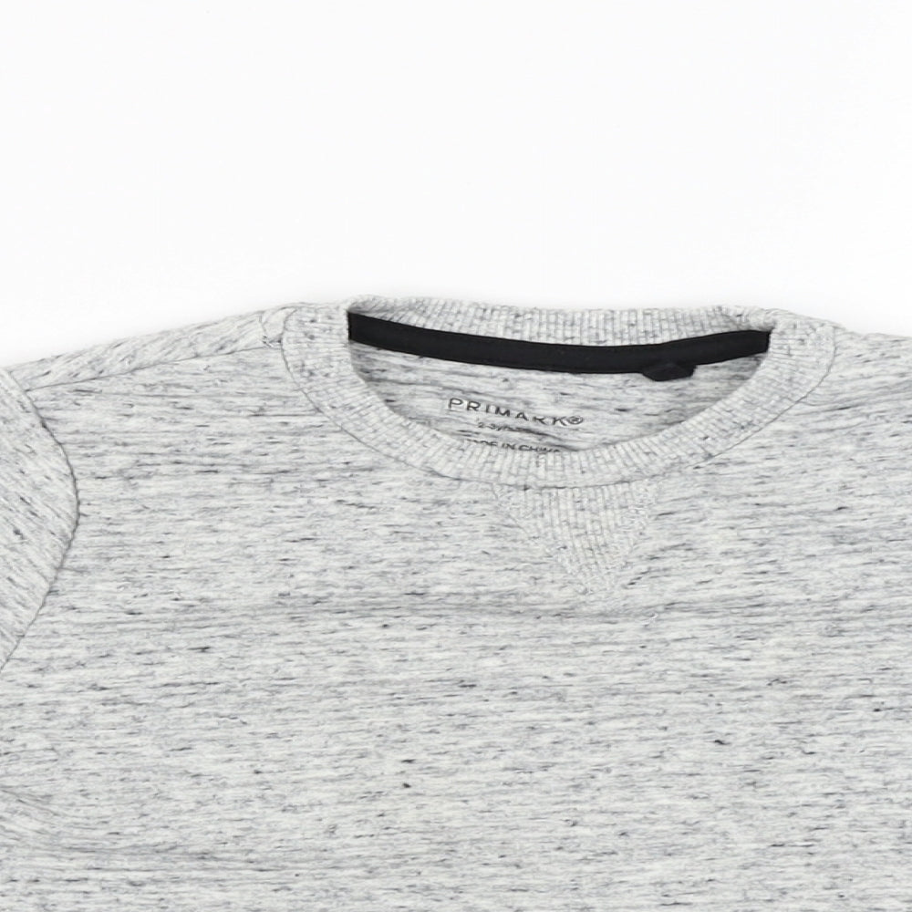 Primark Boys Grey   Pullover Jumper Size 2-3 Years
