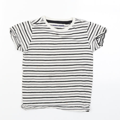 NEXT Boys White Spotted  Pullover T-Shirt Size 3-4 Years