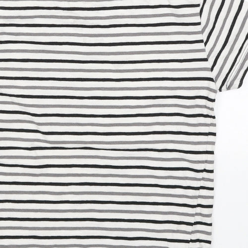 NEXT Boys White Spotted  Pullover T-Shirt Size 3-4 Years