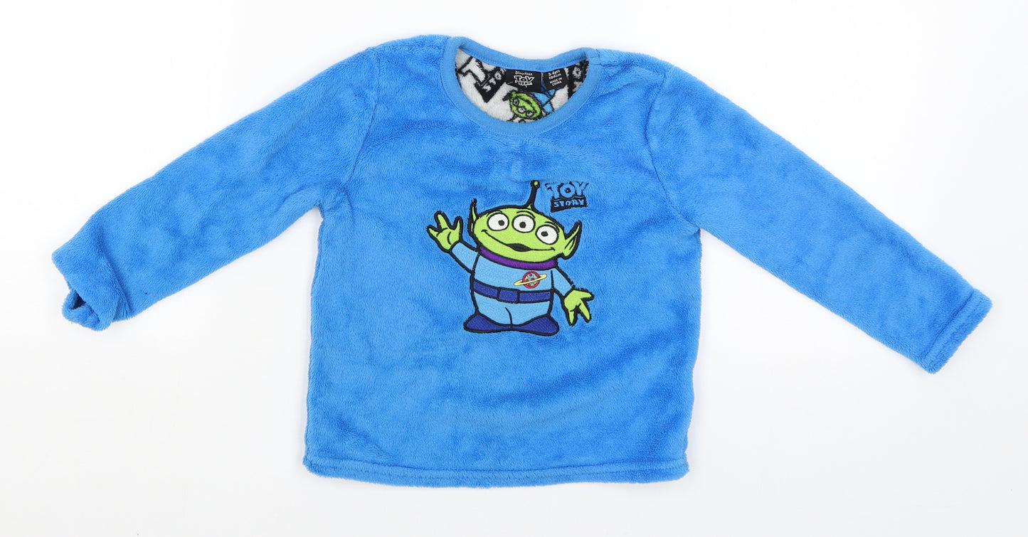 Disney Boys Blue   Pullover Jumper Size 3-4 Years  - TOY STORY